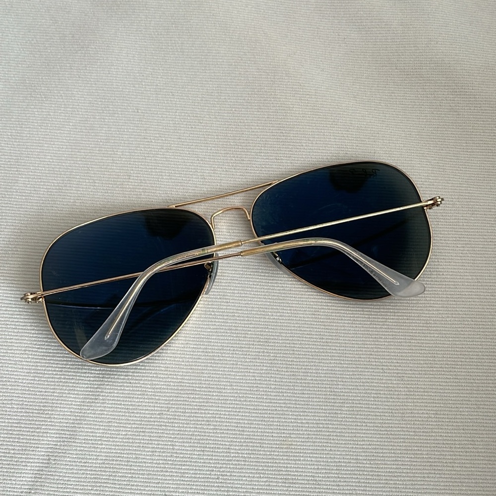 😎Ray-Ban P Aviator Sunglasses - gold Frame - Picture 6 of 6